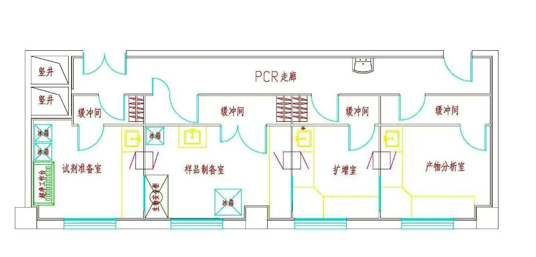 pcr实验室功能区