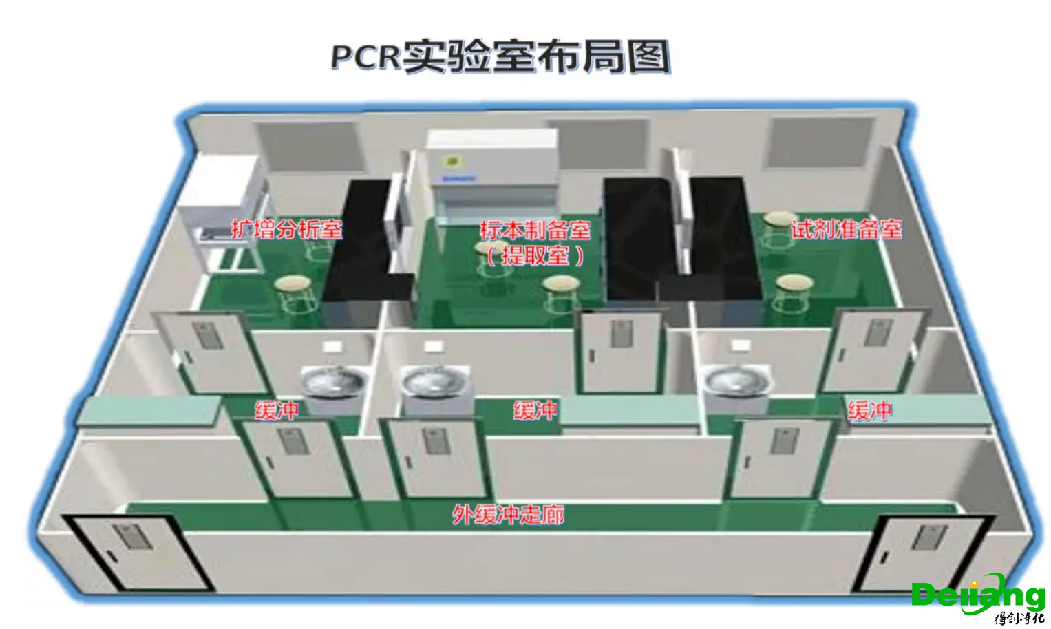 PCR实验室效果图