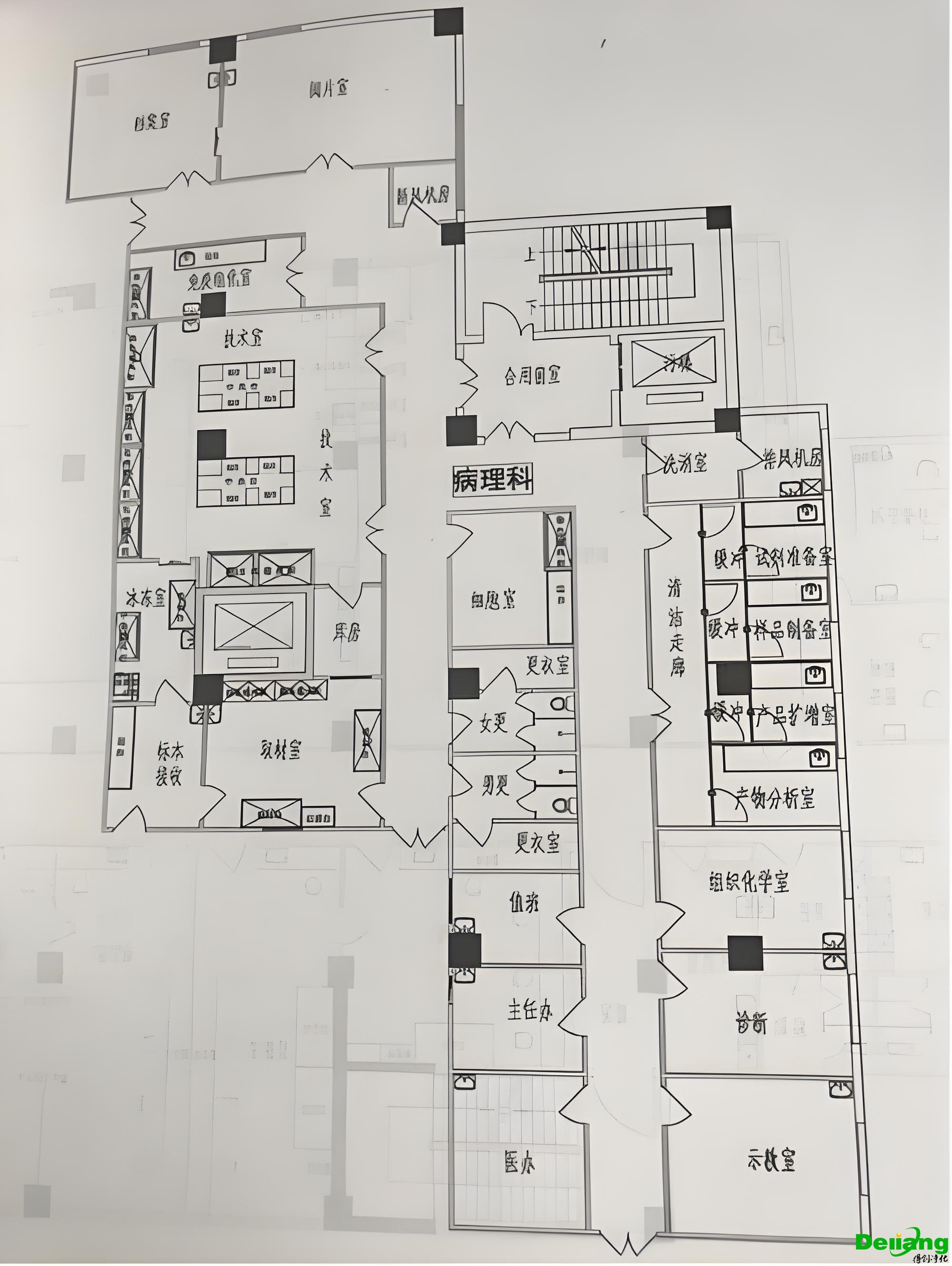 病理科平面布局图