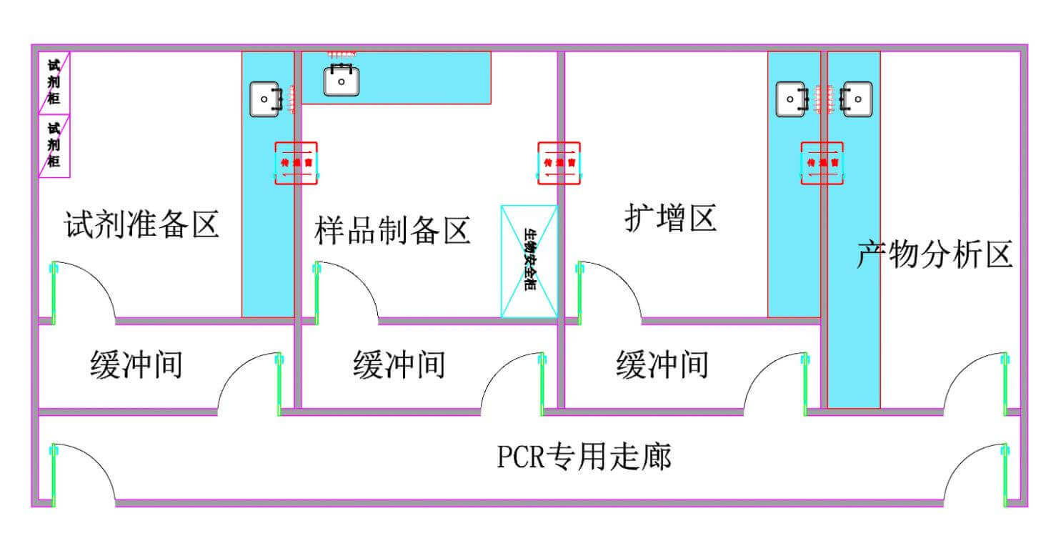 PCR实验室效果图