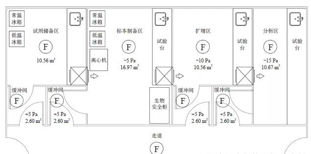 洁净洁净实验室规划效果图