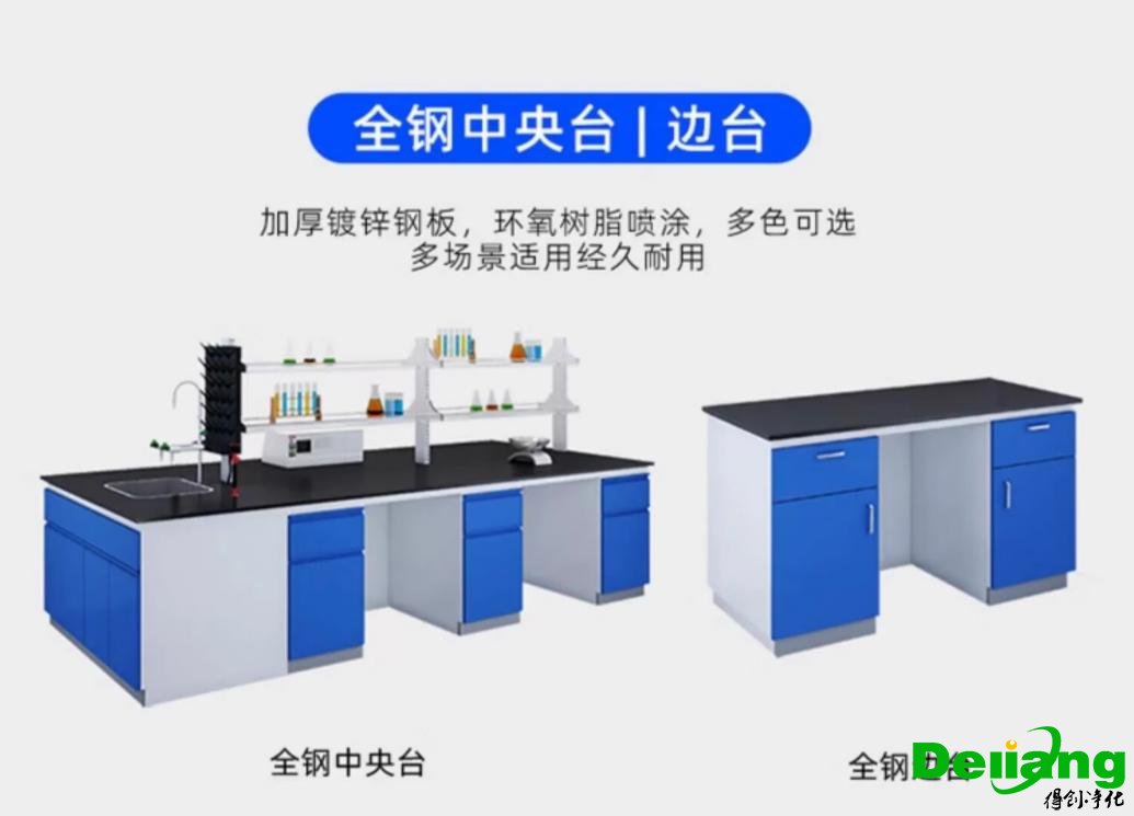 全钢实验台产品结构图